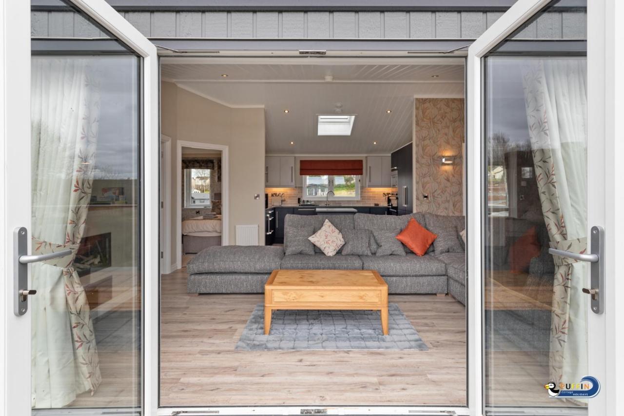Valley View Lodge - Luxury Lodge, Hot Tub, Close To Beach Penally Exteriör bild