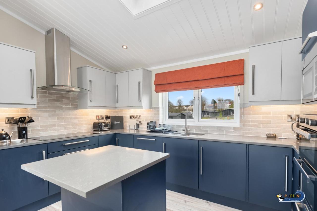 Valley View Lodge - Luxury Lodge, Hot Tub, Close To Beach Penally Exteriör bild
