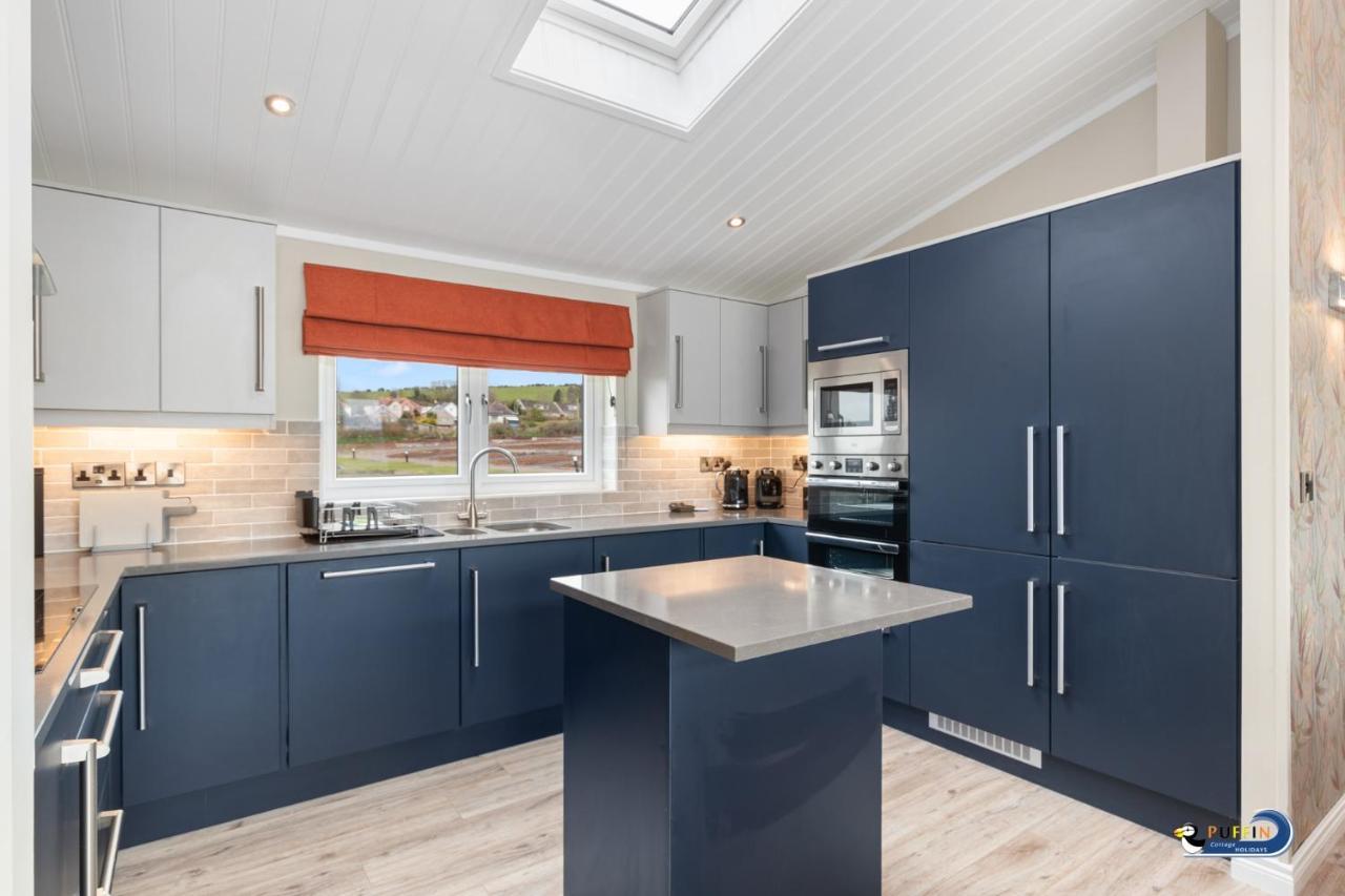 Valley View Lodge - Luxury Lodge, Hot Tub, Close To Beach Penally Exteriör bild